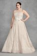 White by Vera Wang Macrame Plus Size Wedding Dress White by Vera Wang 8VW351400