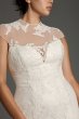 Chantilly Lace Plus Size Trumpet Wedding Dress White by Vera Wang 8VW351427