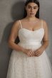 White by Vera Wang Tiered Plus Size Wedding Dress White by Vera Wang 8VW351497