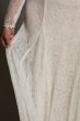 White by Vera Wang Long Sleeve Lace Plus Overdress White by Vera Wang 8VW351609