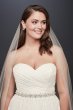 Lace Sweetheart Plus Size Ball Gown Wedding Dress David's Bridal Collection 9WG3829