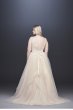 Tulle Plus Size Tank Ball Gown with Layered Skirt Galina 9WG3913