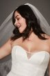 Gradient Glitter Tulle Plus Size Wedding Dress David's Bridal Collection 9WG3961