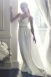 Illusion Deep-V Spaghetti Plus Size Wedding Dress David's Bridal Collection 9WG3985