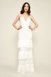 Giovanni Fringed Wedding Dress Tadashi Shoji AWZ17393LBR