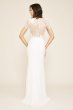 Tanya Rose Lace Crepe Short Sleeve Wedding Dress Tadashi Shoji BAG18038LDB