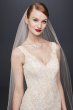 Oleg Cassini Lace Trumpet Wedding Dress Oleg Cassini CWG747