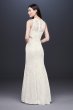 Corded Lace Trumpet Dress with Illusion Sides DB Studio DB19799