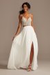 Embellished Spaghetti Strap Wedding Separates Top DB Studio DS150791