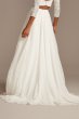 Chiffon Wedding Separates Circle Skirt with Slit DB Studio DS150827