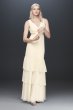 Fame and Partners Lennox Georgette Cutout Dress Fame and Partners x David's Bridal FPW3731101FM