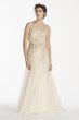 Melissa Sweet Net Wedding Dress with Straps Melissa Sweet MS251111