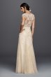 Melissa Sweet Cap Sleeve Illusion Wedding Dress Melissa Sweet MS251136