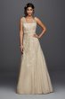 Melissa Sweet Wedding Dress with Plunging Neckline Melissa Sweet MS251151