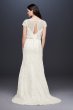 Beaded Blouson Two-Piece Sheath Wedding Dress Melissa Sweet MS251193