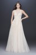 Embroidered Floral Tulle A-Line Wedding Dress Melissa Sweet MS251197