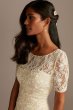 Illusion Sleeve Sweetheart Allover Lace Dress DB Studio SDWG0775