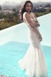 Beaded Tulle Sweetheart Trumpet Wedding Dress Galina Signature SWG823