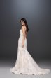 Lace Mermaid Wedding Dress with Moonstone Detail Galina Signature SWG824