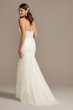 Allover Sequin Corset Wedding Dress with Beading Galina Signature SWG854