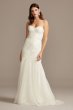 Allover Sequin Corset Wedding Dress with Beading Galina Signature SWG854