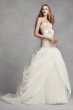 White by Vera Wang Lace Trumpet Wedding Dress White by Vera Wang VW351393