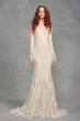 White by Vera Wang Bell Sleeve Lace Wedding Dress White by Vera Wang VW351428