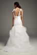 Mikado Wedding Dress with Tossed Tulle Skirt White by Vera Wang VW351458