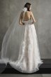 White by Vera Wang Halter Applique Wedding Dress White by Vera Wang VW351499