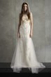 White by Vera Wang Corset Sheath Wedding Dress White by Vera Wang VW351512