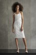 White by Vera Wang Sequin T-Back Cowl Dress White by Vera Wang VW351541