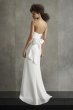 White by Vera Wang Pleated Bow Wedding Dress White by Vera Wang VW351558