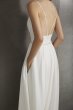 White by Vera Wang Beaded Plunging-V Dress White by Vera Wang VW351581