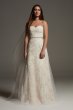 White by Vera Wang Lace Overskirt Wedding Dress White by Vera Wang VW351590