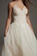 White by Vera Wang Rose Print Tulle Wedding Dress White by Vera Wang VW351593