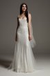 White by Vera Wang Veiled Tulle Sequin Slip Dress White by Vera Wang VW351644