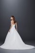 Strapless Tulle Wedding Dress with Lace Applique David's Bridal Collection WG3740