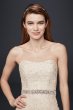 Jewel Lace A-Line Wedding Dress with Beading Jewel WG3755