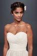 Strapless Lace Short Wedding Dress Galina WG3826