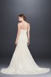 Beaded Lace Mermaid Wedding Dress with Tulle Skirt David's Bridal Collection WG3869