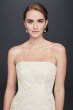 Beaded Lace Mermaid Wedding Dress with Tulle Skirt David's Bridal Collection WG3869