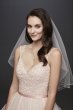 Garza Ball Gown Wedding Dress with Double Straps David's Bridal Collection WG3903