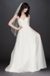 Gradient Glitter Tulle Wedding Dress David's Bridal Collection WG3961