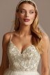 Beaded Bodice with Tiered Skirt Wedding Dress David's Bridal WG4007