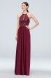 Sequin Keyhole High-Neck Jersey Dress DB Studio DS270032