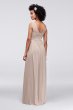 Long Mesh Dress with Illusion Sweetheart Neckline David's Bridal F15927