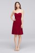 Short Sweetheart Neckline Bridesmaid Dress David's Bridal F19217