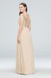 Sleeveless Sequin and Mesh Bridesmaid Dress David's Bridal F19328S