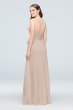 Ruffled Crinkle Chiffon Bridesmaid Dress David's Bridal F19921