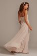 Spaghetti Strap Full Skirt Bridesmaid Dress David's Bridal F20064